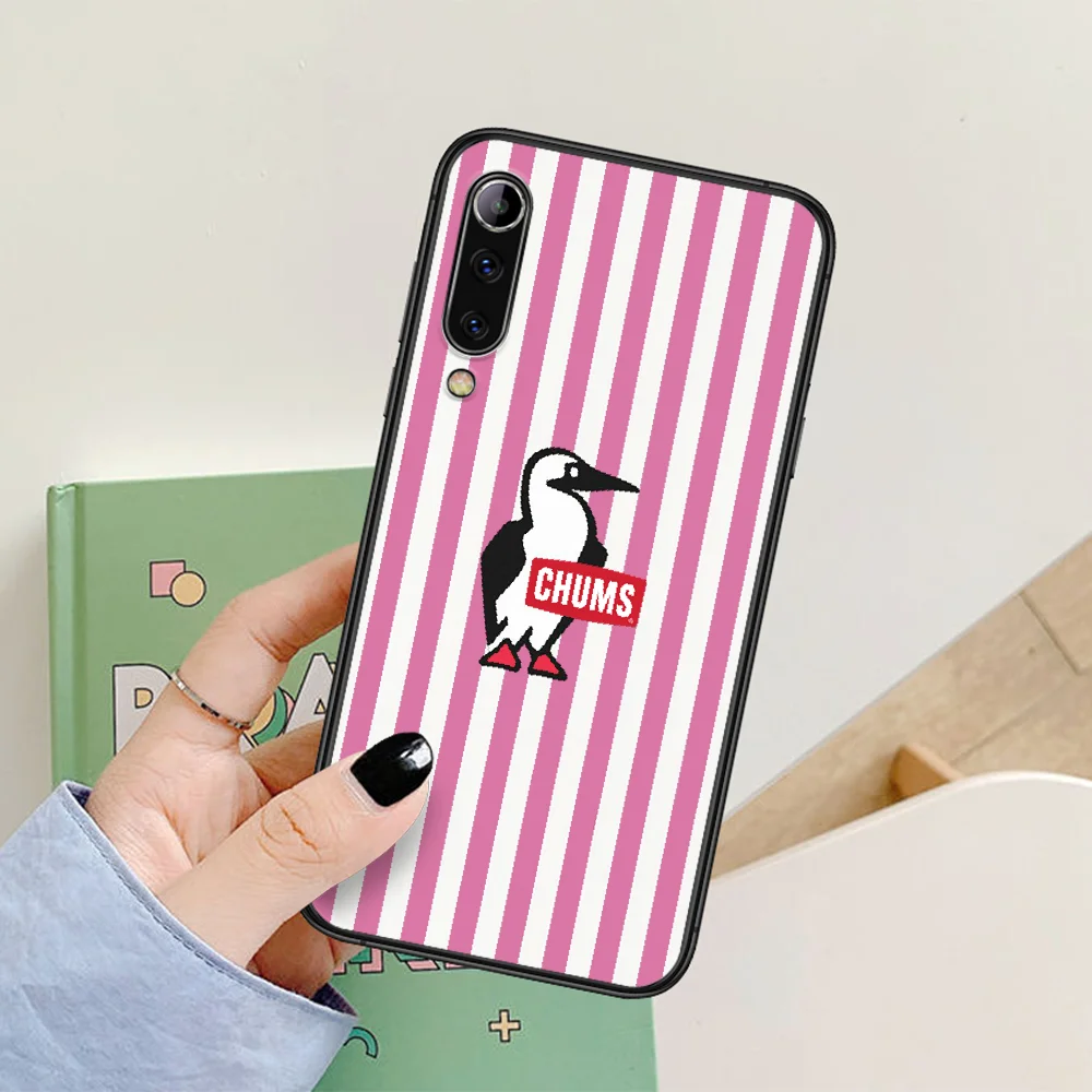 

Fashion brand CHUMSs Phone Case For Xiaomi Mi Note 10 A3 9 MAX 3 A2 8 9 Lite Pro Ultra black Etui Luxury Coque Pretty Funda