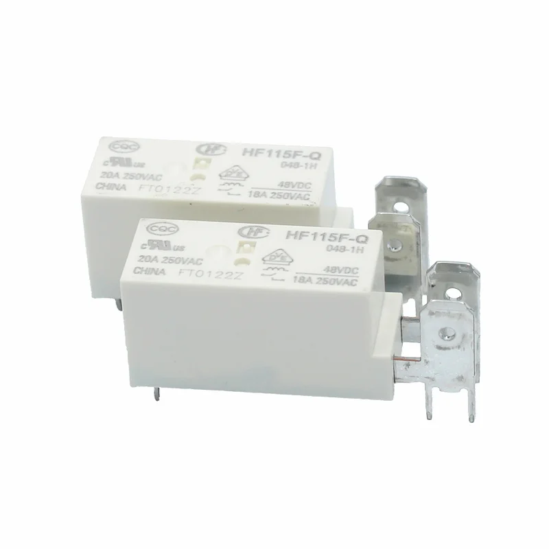 100% оригинальный новый HONGFA HF HF115F Q JQX 115F 048 1H 20A 48VDC реле питания|Реле| |
