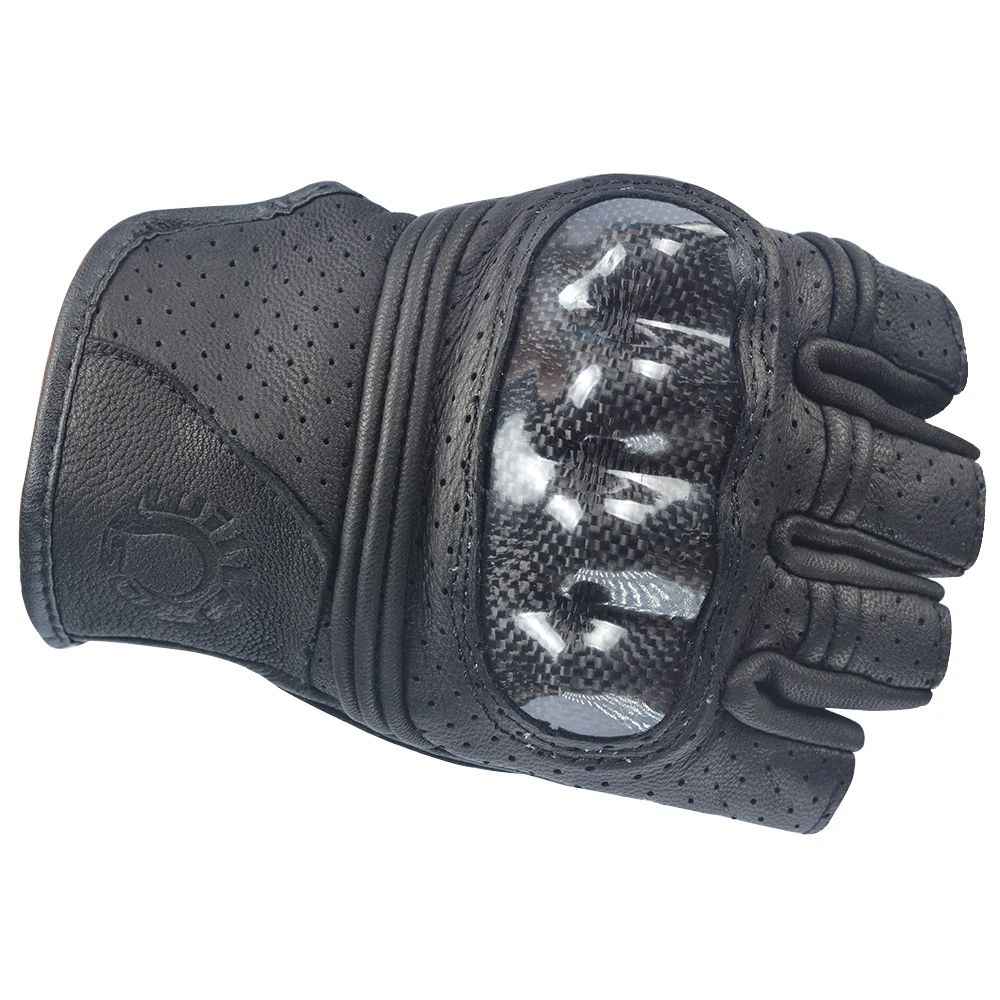 Мотоциклетные Перчатки Willbros мужские дышащие на полпальца для гоночного