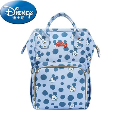 B117 Disney Новая модная сумка для подгузников, рюкзак большой емкости, Детская сумка, сумка для подгузников для ухода за ребенком, USB нагрев - Цвет: B117