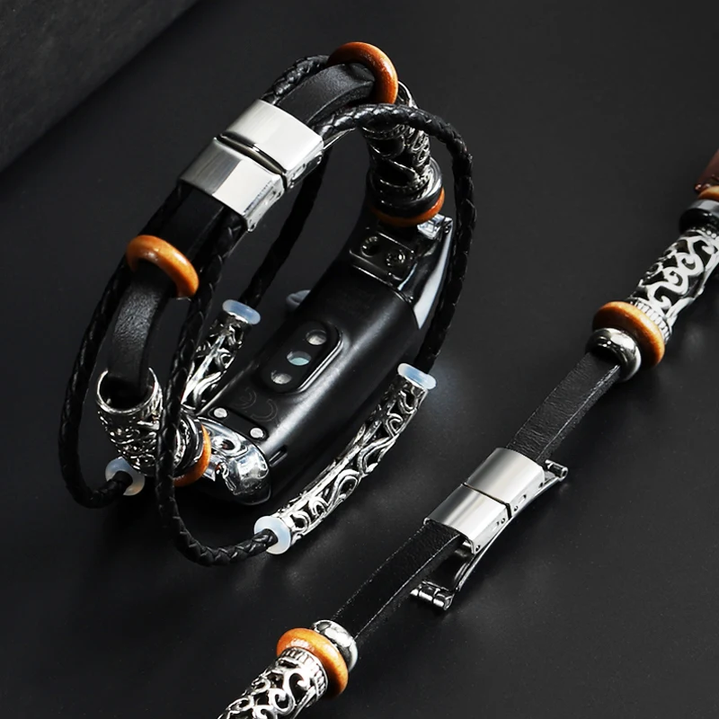 Металлический браслет для huawei honor band 5 Миланская петля ремешок для honor band 4 сменный ремешок магнитная пряжка регулируемый размер