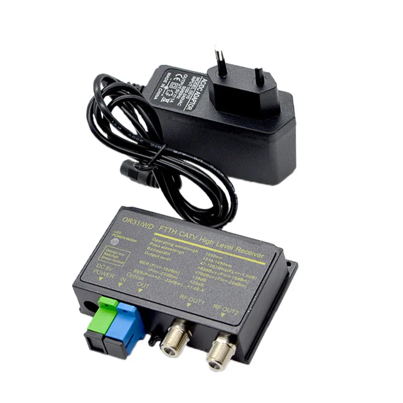 Оптический приемник высшего уровня SCAPC для кабельного телевидения OR31 дуплексный