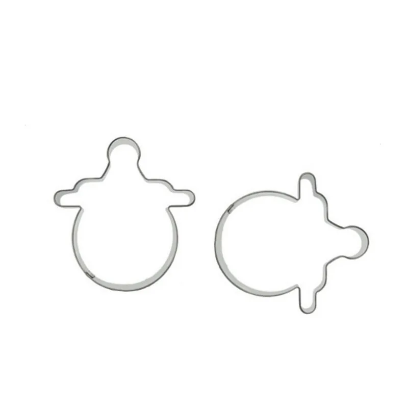 Нержавеющая сталь детская бутылка Форма торт форма печенье резаки инструменты