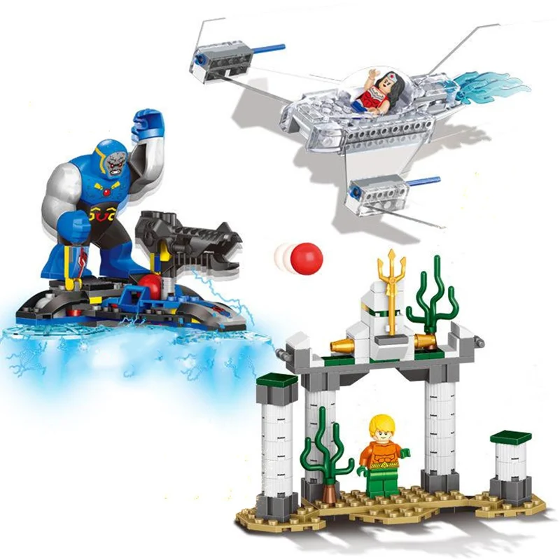 3 шт./компл. новый создатель просветитель Мстители танос темный Аквамен Ядовитый