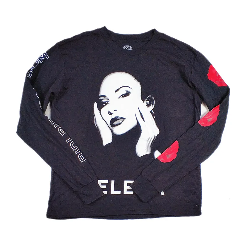 

Men's Beauty Roses Long Sleeve Tee T Shirt USA Size S-XXL(Slim Fit)