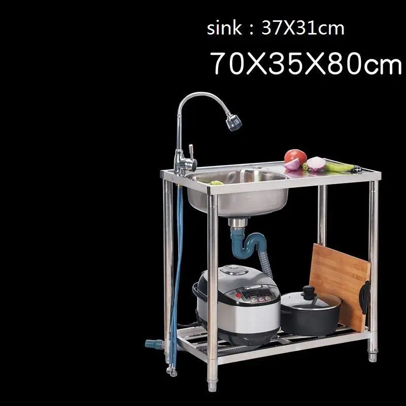 Number 9 Manos Afwasbak Portatil Lavandino Интегральная портативная кухонная раковина Fregadero De Cocina Pia Cozinha Lavabo для мытья посуды - Цвет: Number 9