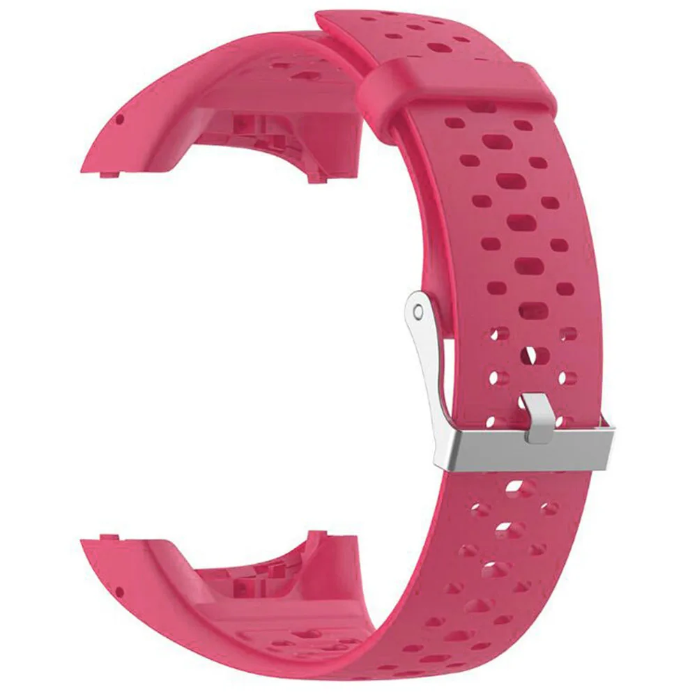 Rose red Correa браслет ремешок для Polar M400 M430 gps бег спортивный ремешок для умных часов замена Браслет часы ремешок с инструментом - Цвет ремешка: Rose red
