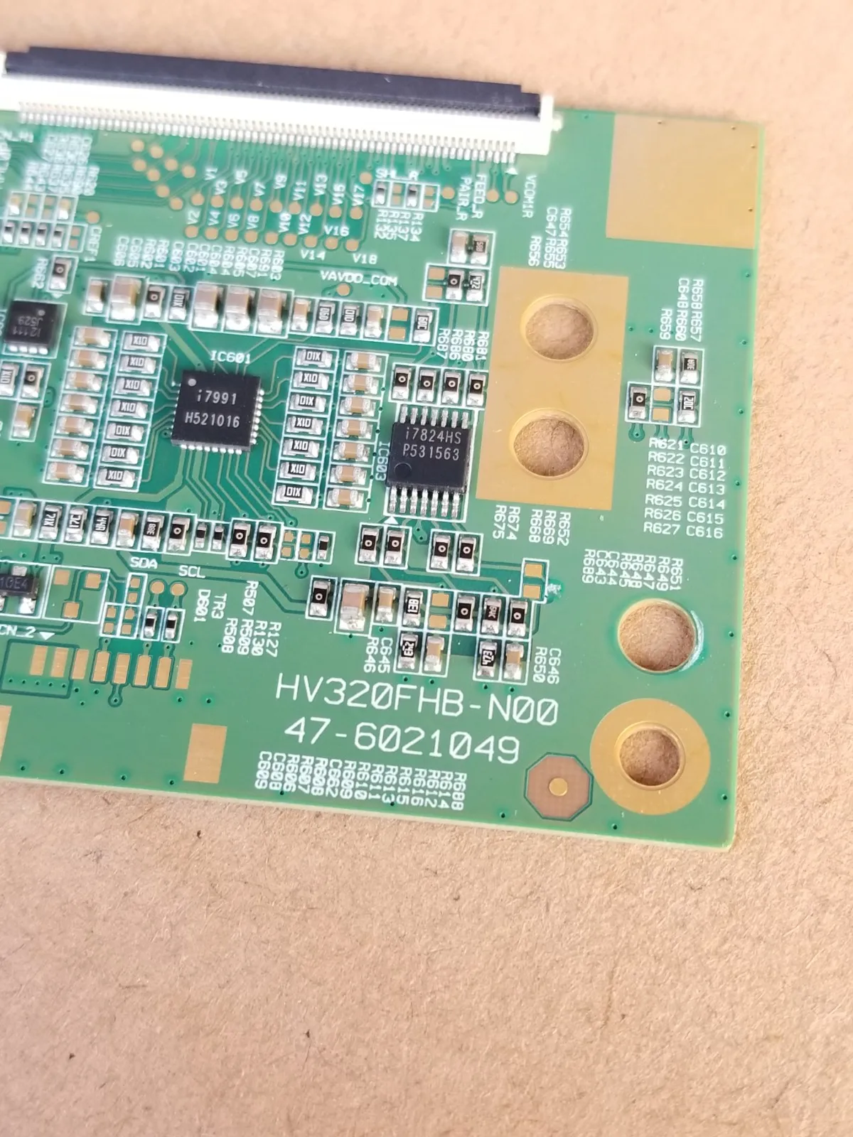 

Оригинальная материнская плата HV320FHB-N00 47-6021049 47-6021035
