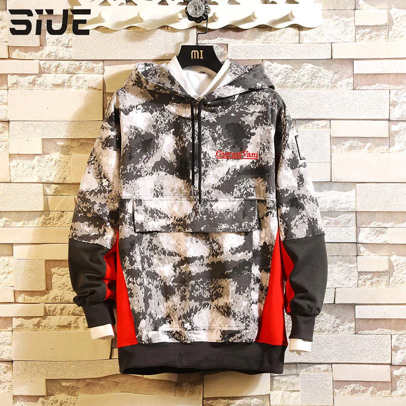 SIUE весна осень новая мужская куртка повседневная камуфляжная хлопковая с