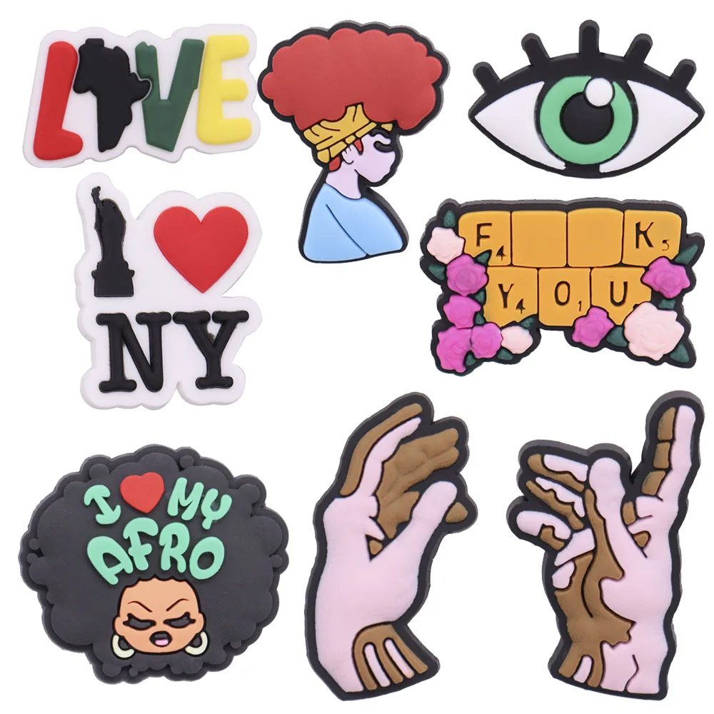 

1 шт., украшение для обуви из ПВХ