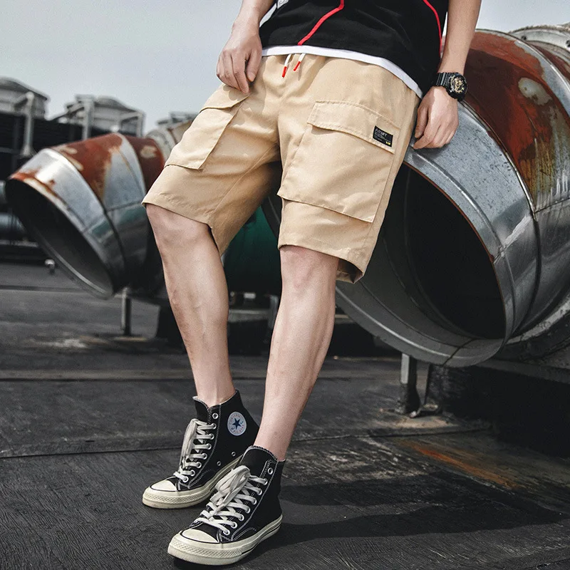 

New Summer Men's Shorts, Casual Sports Tooling, Five-point Pants, Simple Loose Thin Section Pants Trend