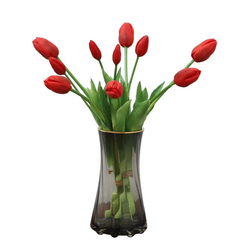 

Simulation Tulip Bunch of Tulip Home Decoration Flowers Table Shooting Props