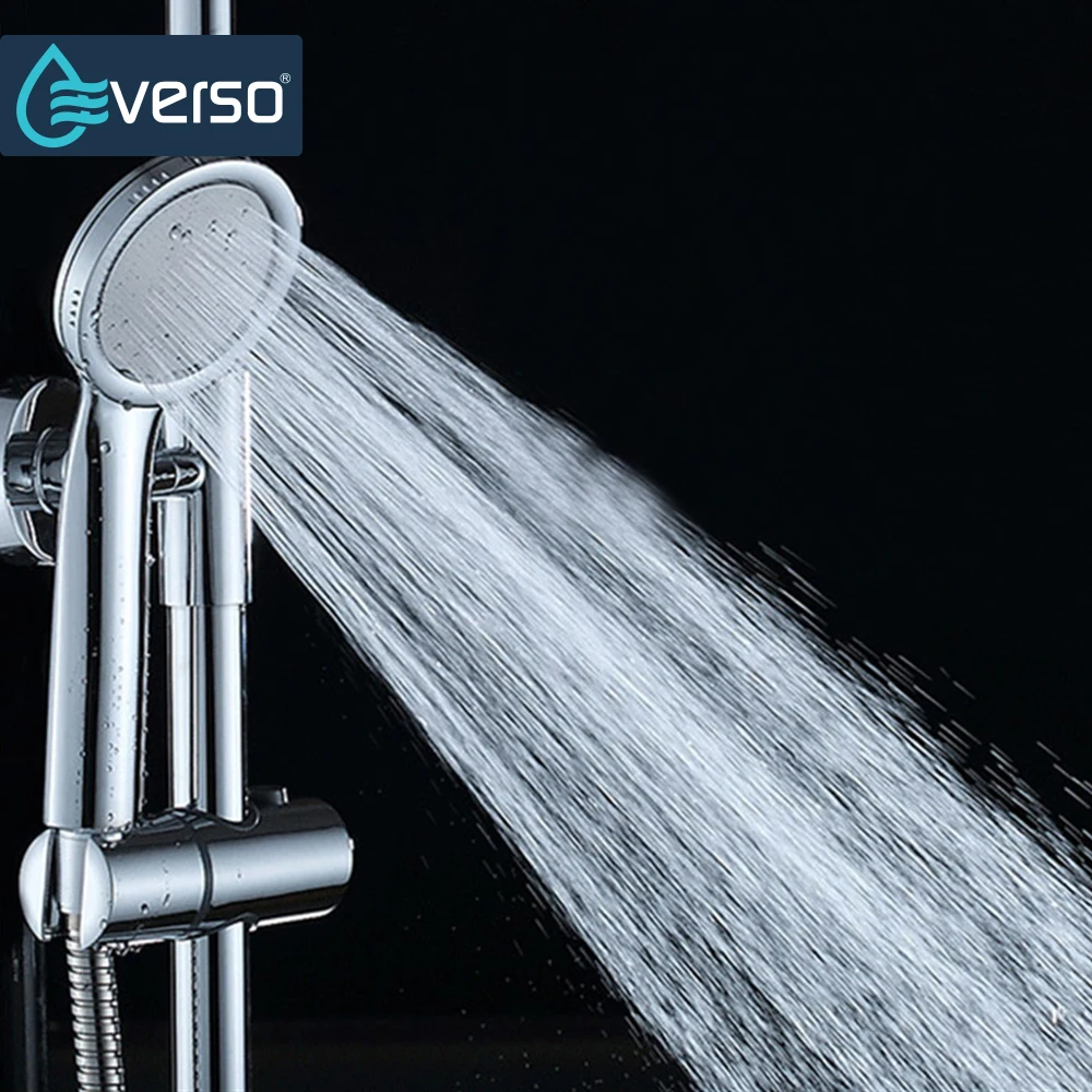Ручная Лейка для душа EVERSO из АБС пластика круглая душа|saving shower head|water saving headshower head |