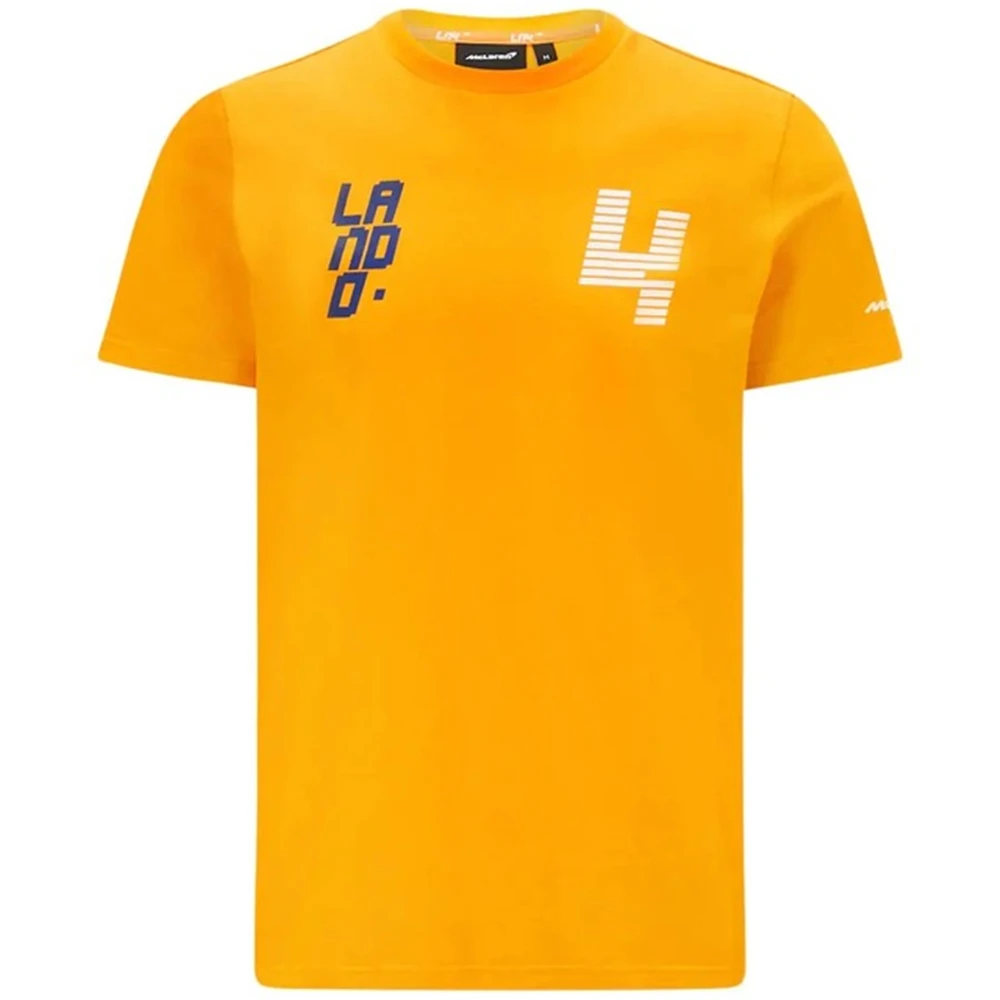 

2021 Summer Formula One Official Website Hot Sale McLaren Team F1 Racing Suit T-Shirt Latest F1 GT Racing Large Size 3D ShirtNEW