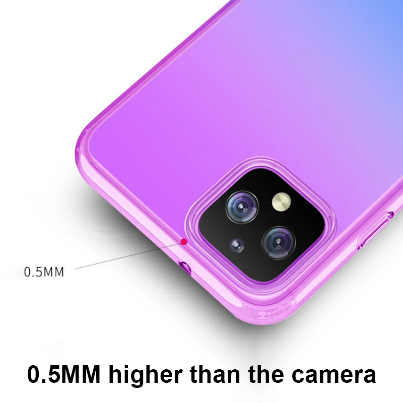 Чехол для телефона Google Pixel 4 4XL 3A XL Мягкий Силиконовый ТПУ чехол накладка с