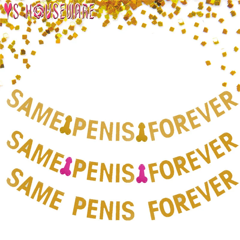 Тот же пенис навсегда алфавит искусственная нить гирлянда для девичвечерние