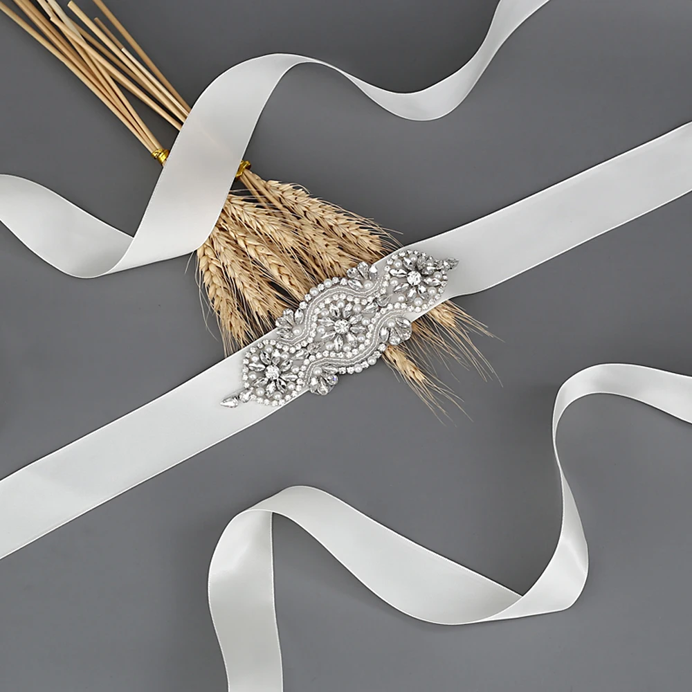 ZMS05 Стразы пояс для свадьбы свадебные аксессуары свадебное платье ремень вечера