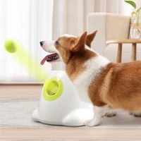 dog pet toys tennis launcher automatic throwing machine for dogs ball launcher dog toy emission with 3 balls dog training