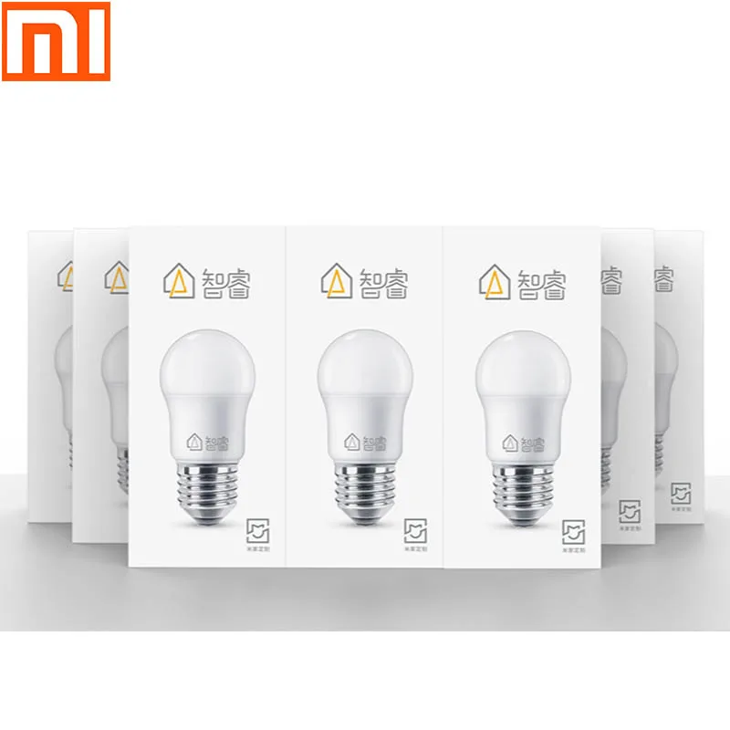 Светодиодные лампы xiaomi Mijia custom E27 универсальные большие винты 6500k белый свет