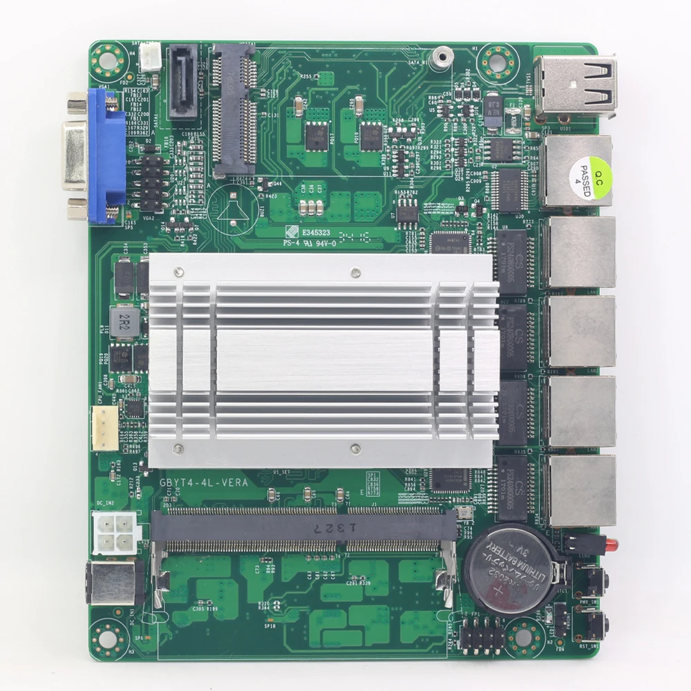 Материнская плата Mini ITX Intel Celeron J1900 4x1000 Мбит/с 211AT Gigabit Ethernet USB VGA RJ45 маршрутизатор