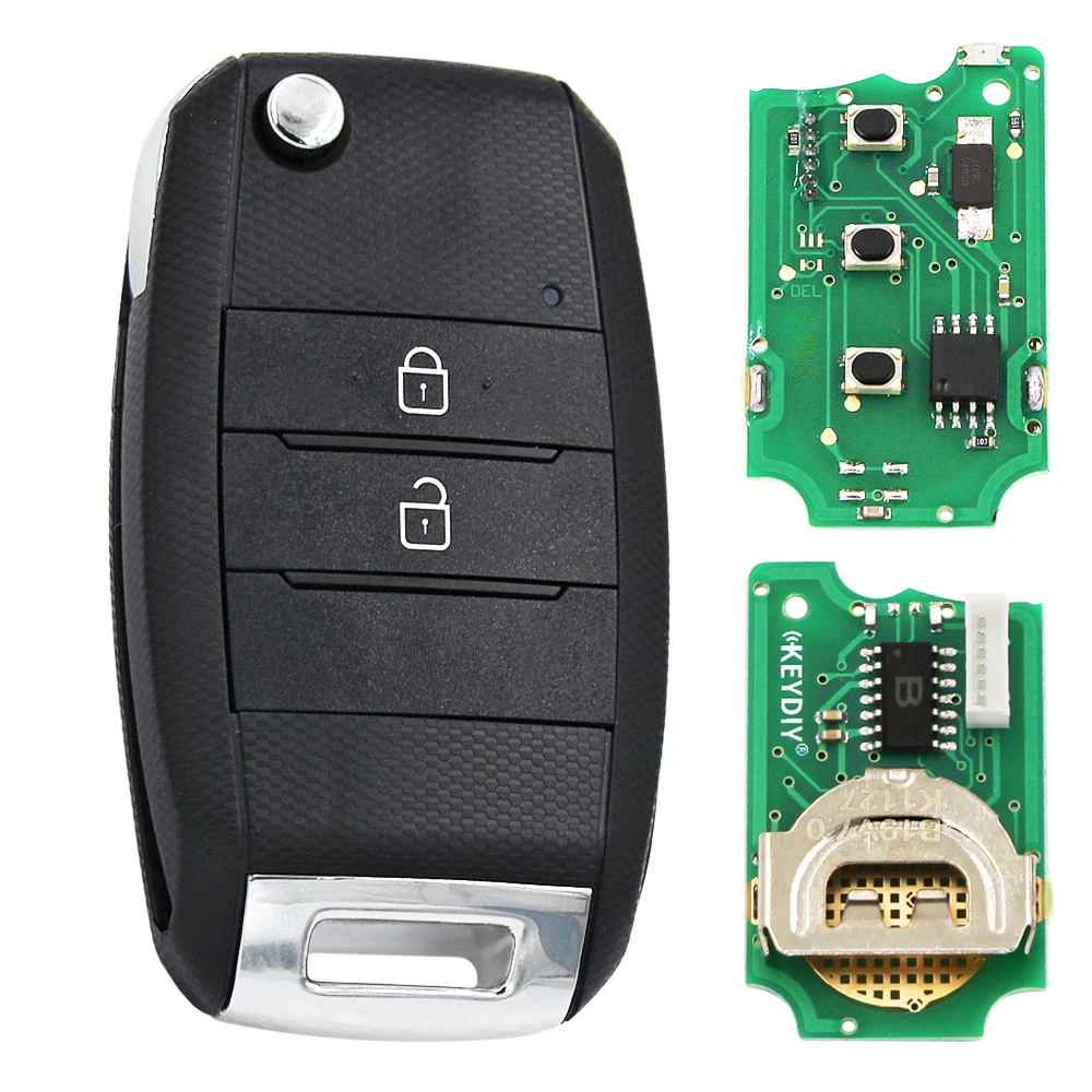 Универсальный пульт дистанционного управления с двумя кнопками 5 шт./лот модель Φ