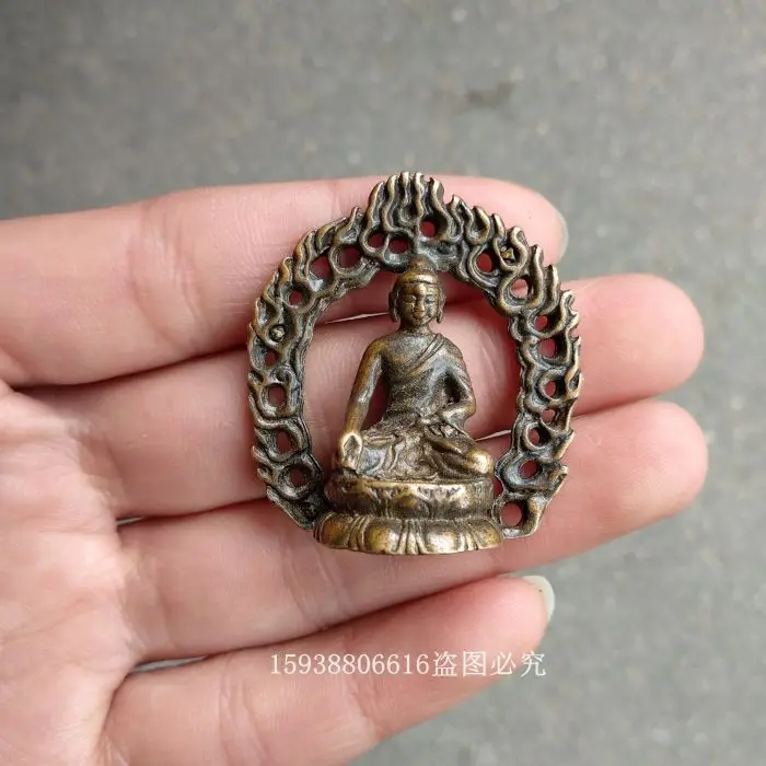 

Античные бронзы Shakya Muni, карманные мини-статуи Будды