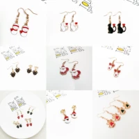 2022 new year christmas gift full of unique creative necklace earring decorations