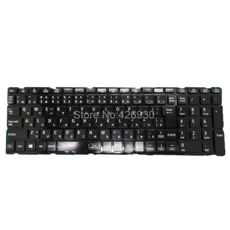 

Laptop Keyboard For NEC For LaVie NS100/E 2B-CAF39N440 AEFFAJ00130 Japanese JP JA Layout white/black New