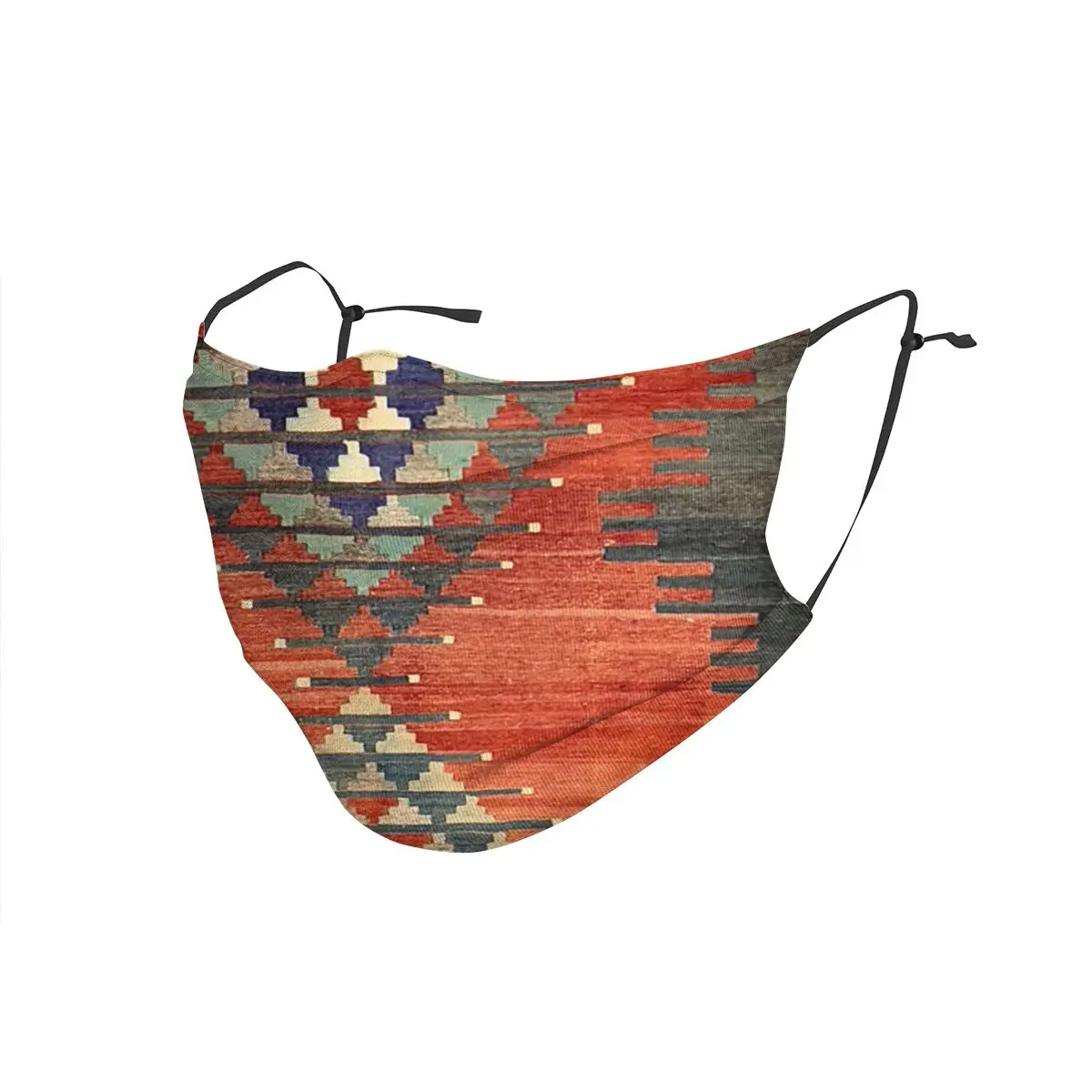 Турецкая Этническая многоразовая маска для лица с алмазным рисунком винтажная