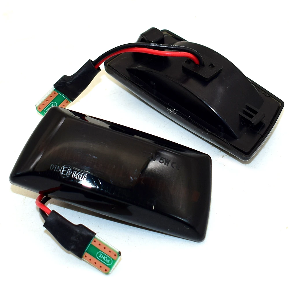 2 шт. светодиодный динамический последовательный светильник сигнала поворота