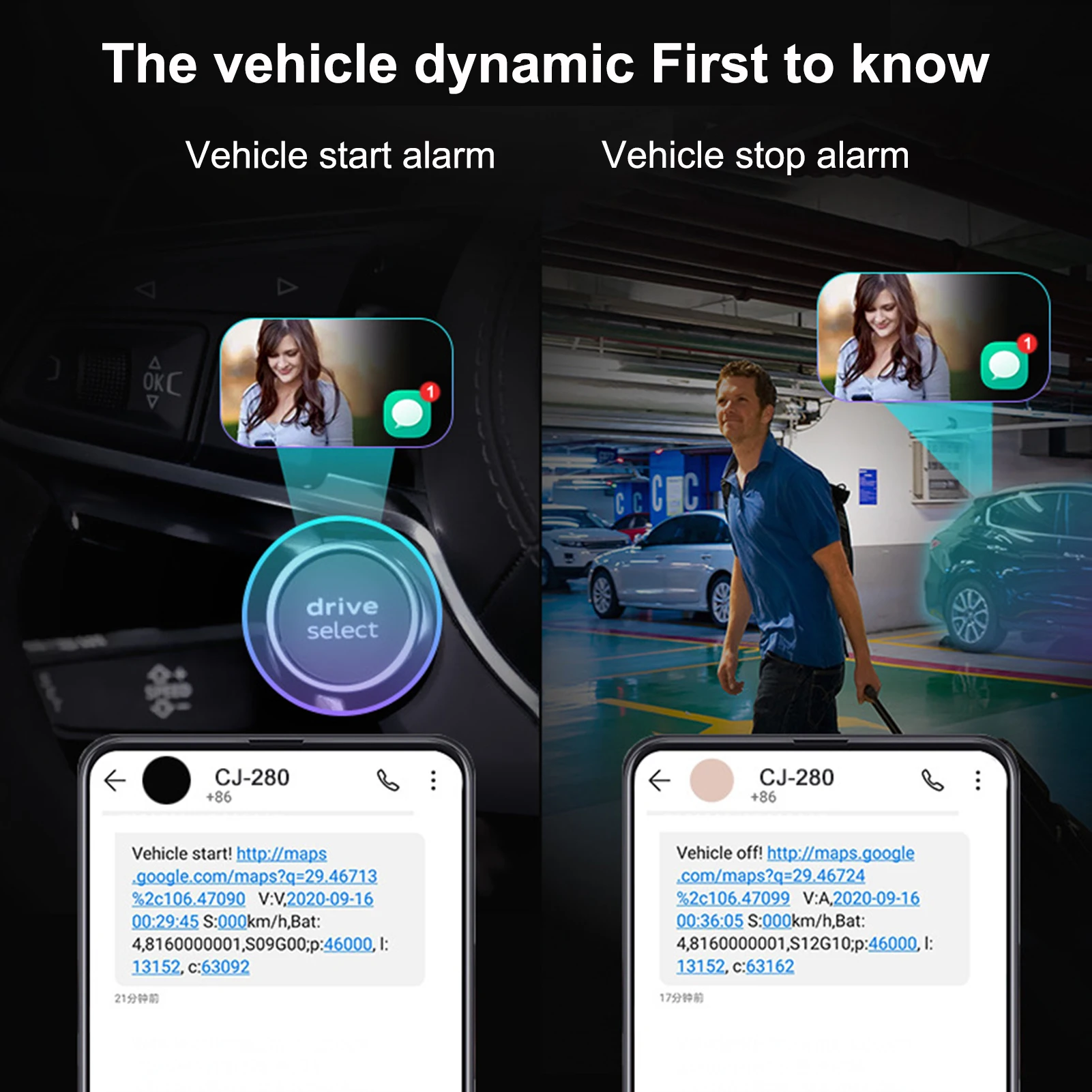 

Wireless GPS Locator Vehicle Tracker GPS Tracker Tracking Device Locator Durable Magnetic Positioning Trackers Cars Accessories