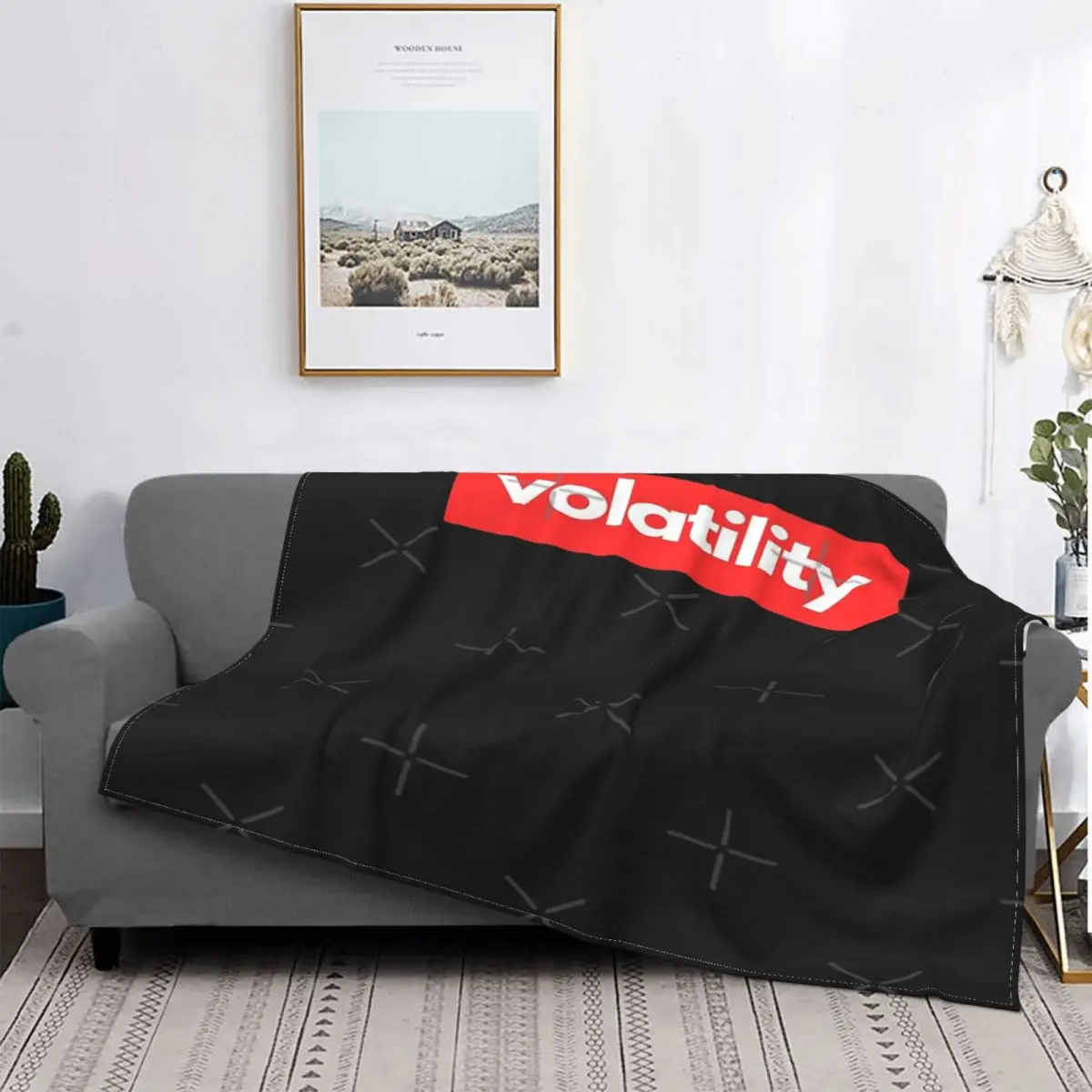 

Manta de tipografía minimalista volatil, colcha a cuadros para cama, Picnic, manta con capucha, colchas de verano