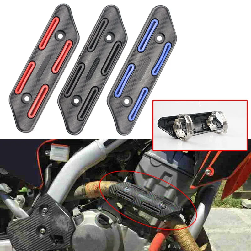 

Exhaust Heat Shield Protector Anti-scalding Guard for KTM EXC SXF EXCF SMR SX XC XCF EXCW XCFW 250 125 300 350 400 450 525 530