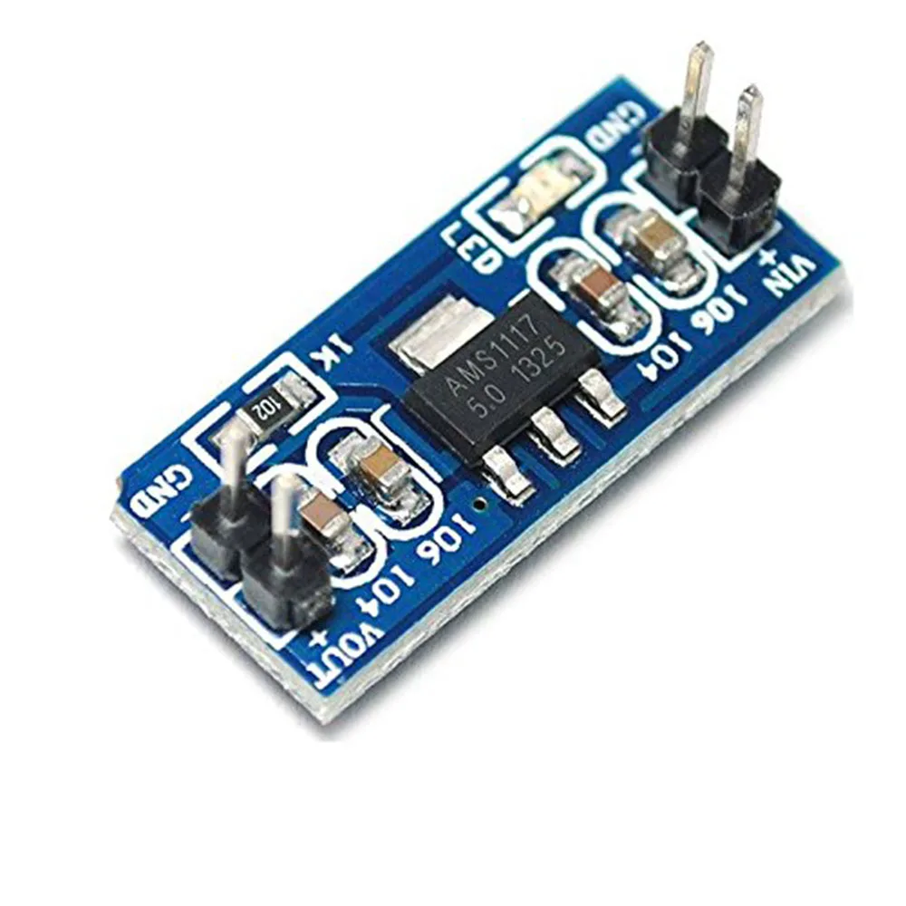 AMS1117 DC 6.0V -12V to 5V 4.5V - 7V 3.3V power supply module AMS1117-5.0V AMS1117-3.3V | Электронные компоненты и