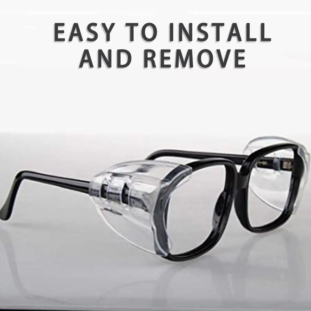 

Tpu Glasses Protective Wings Flank Protection Myopia Glasses Side Protective Sheet Splash-Proof Wings