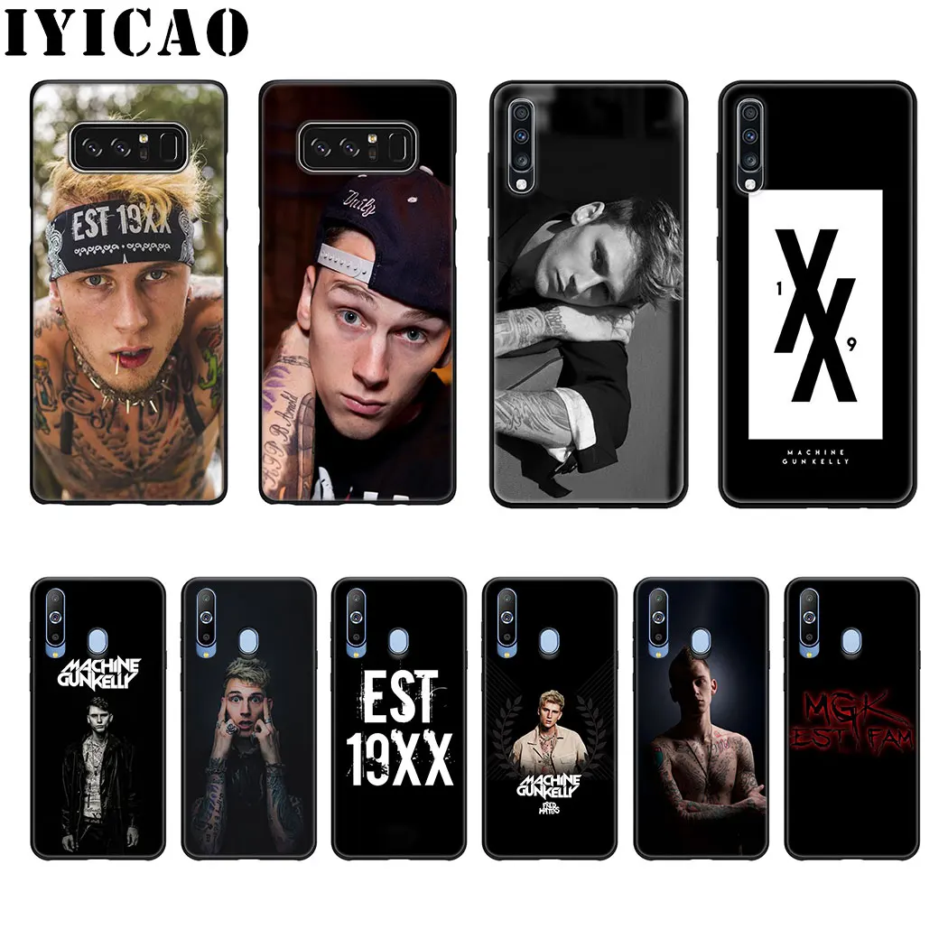 IYICAO MGK пулемет Петти-юбка Мягкий силиконовый чехол для телефона samsung A70 A60 A50 A40 A30 A20