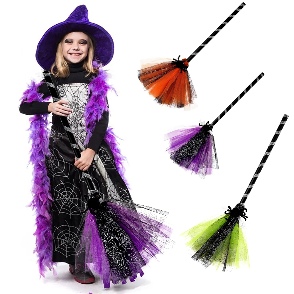 1 шт. украшение на Хэллоуин ведьма Летающая брошь для вечевечерние танцевальный