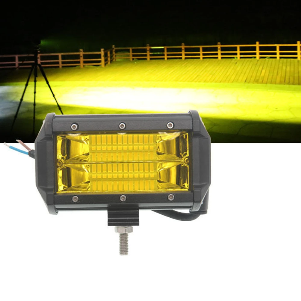 Автомобильные аксессуары светодиодный светильник бар 5 дюймов 72 Вт внедорожный s