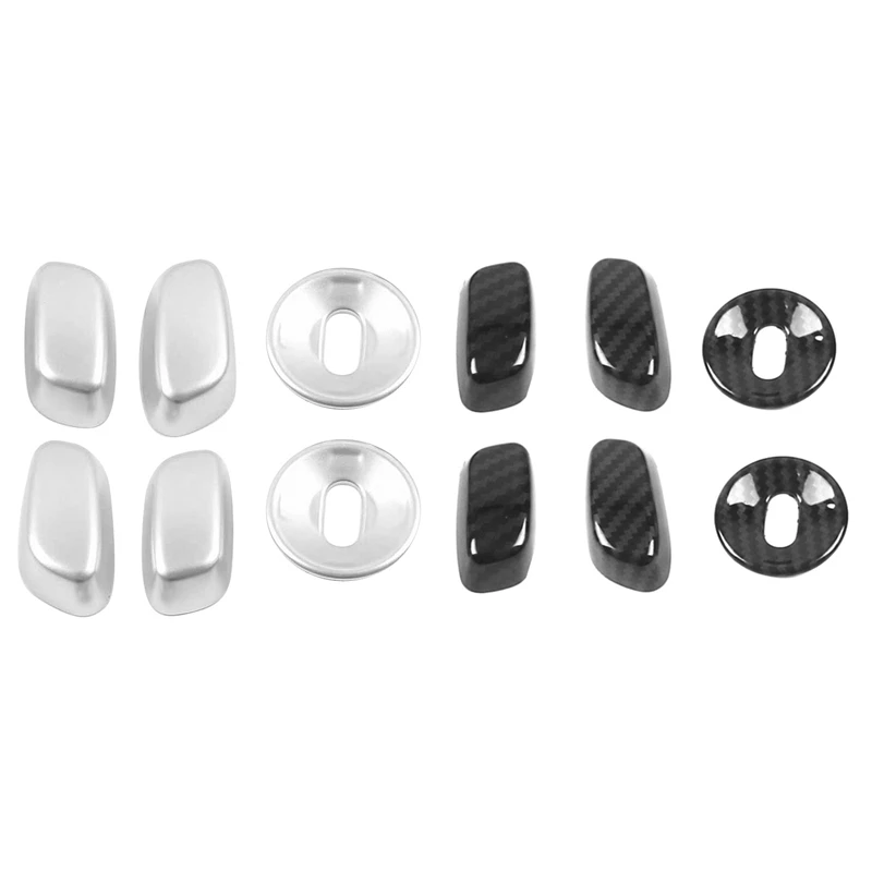 

6Pcs for Cadillac CT4 2020 Seat Adjustment Knob Button Frame Cover Trims