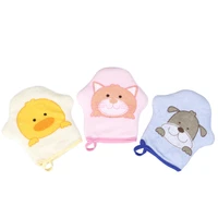 cartoon super soft cotton baby shower brush cute animal modeling sponge powder baby child towel ball