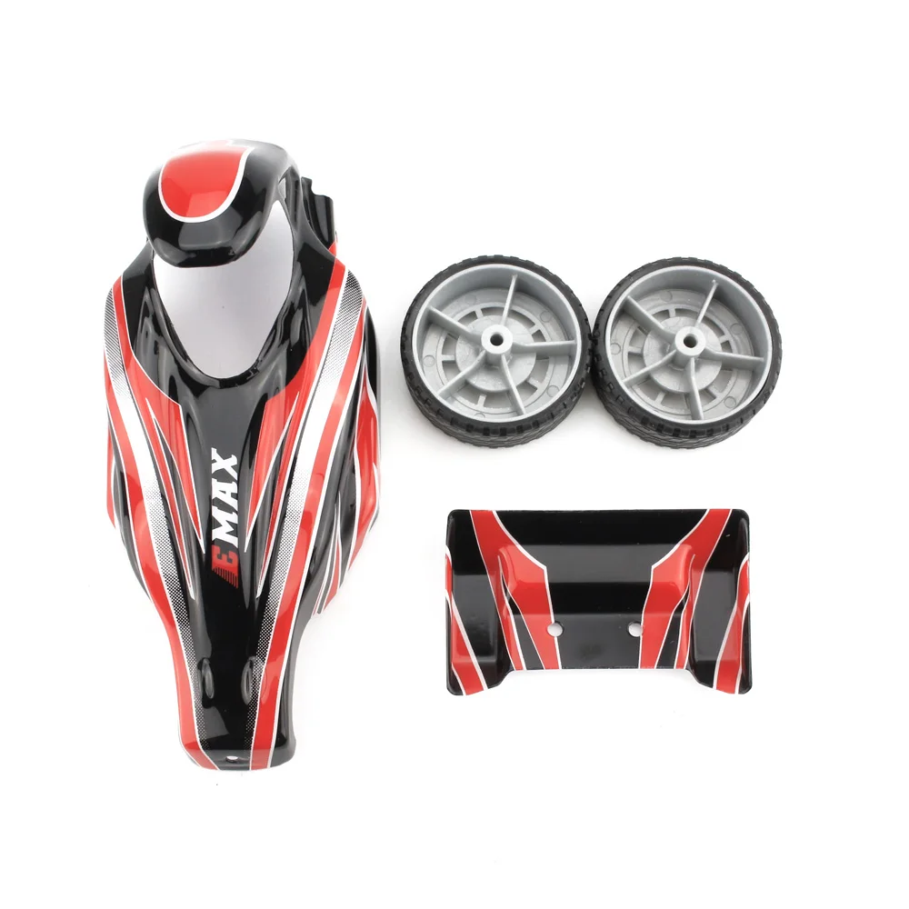 

EMAX Intercepter FPV RC Car Body Shell+Tail Wing+Wheels for EAT03 and EAT05 1:24 RC Car Spare Parts RC Vehicles Accessories