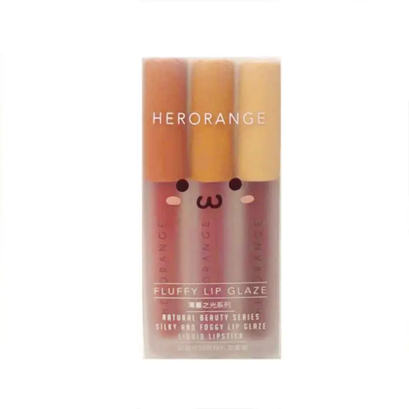 HERORANGE комплект из 3 предметов для губ превосходный набор в подарочной коробке