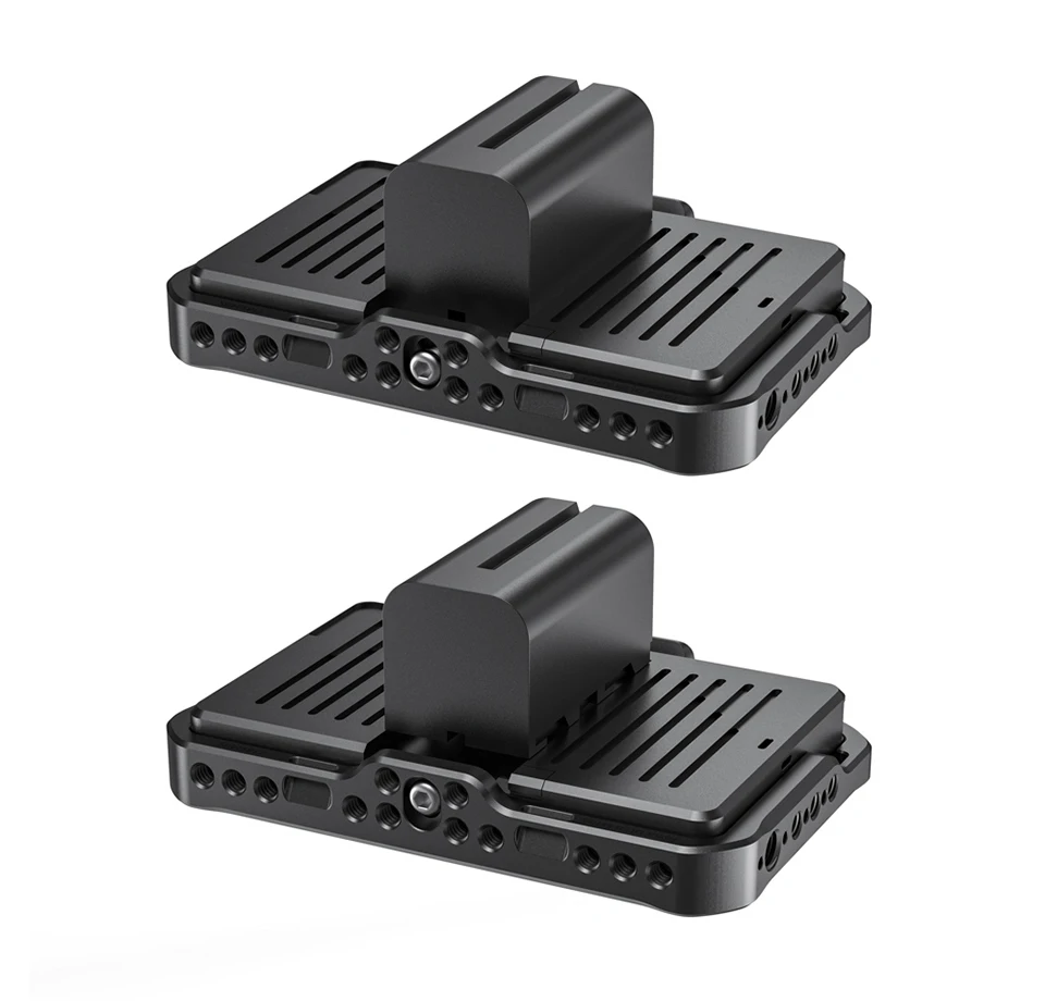 SmallRig монитор клетка с солнцезащитным козырьком для SmallHD Фокус серии OLED(5,") Интегрированный нижний рельс NATO 1/4 3/8 резьбовое отверстие 2405