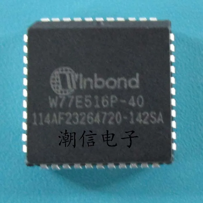 

Freeshipping 1PCS/LOT W77E516P-40 PLCC-44