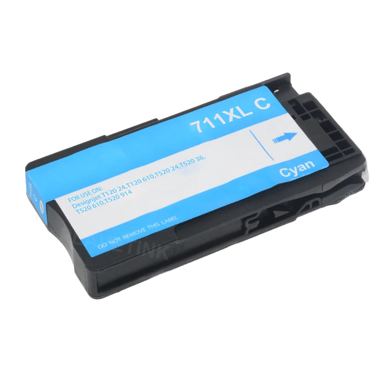 Чернильный картридж Plavetink для HP 711 711XL Картридж струйного принтера DesignJet T120 24 T520 -