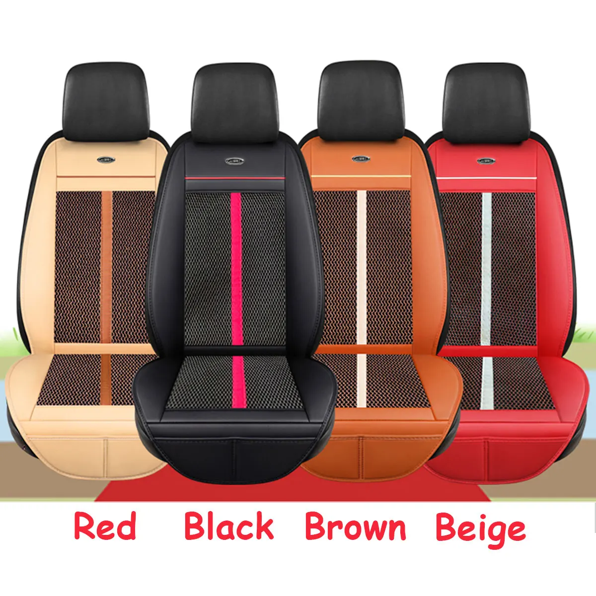 

3 In 1 Universal Car Seat Cover Cooling & Heating & Massage Chair Cushion with 10 Cooler Fans Automobiles Seat Protector Covers