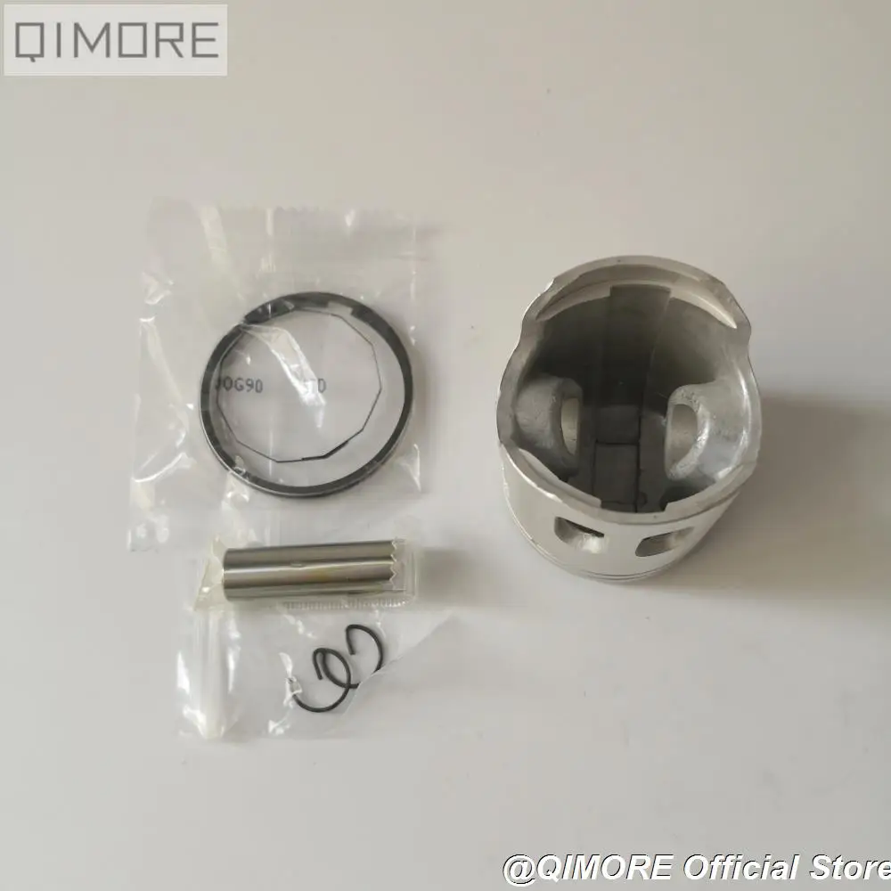 Набор поршней и колец JOG90 50 мм (12 pin) для Minarelli 1E50QMF 2 тактный 90cc 4DM Polaris 90 Axis Keeway Hurricane