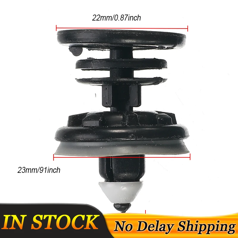 

20x ABS Авто Интерьер автомобиля дверь панель Push Trim крепежные зажимы фиксатор для Audi для VW T4/T5 транспортер Caravelle Passat Golf