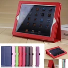Чехол-книжка для iPad Air 4, pro11, для ipad 2, 3, 4, iPad 56, из искусственной кожи, с подставкой и держателем для карандашей