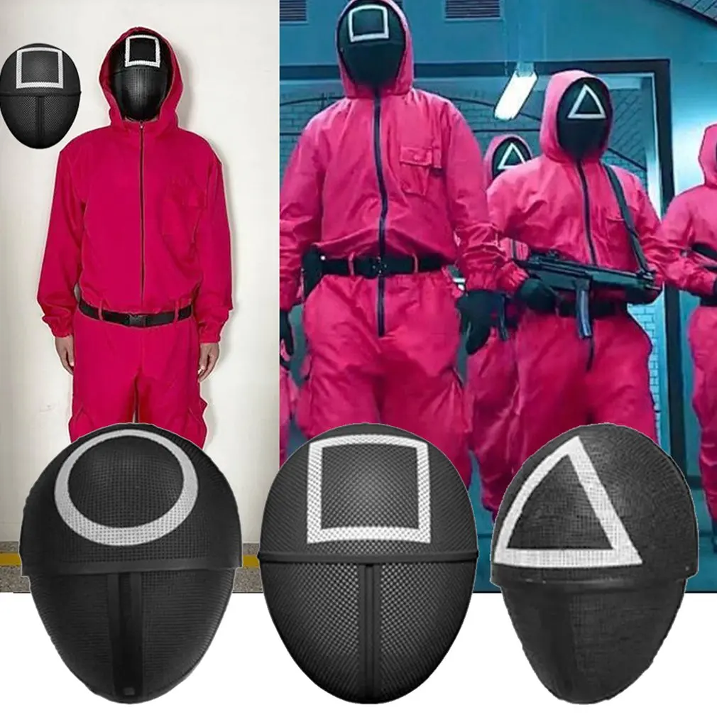 

Костюм для косплея из пластика, с маской